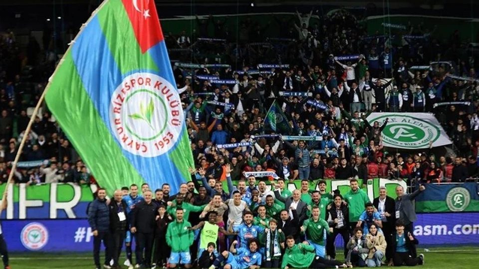Süper Lig’e yükselen ikinci takım Çaykur Rizespor