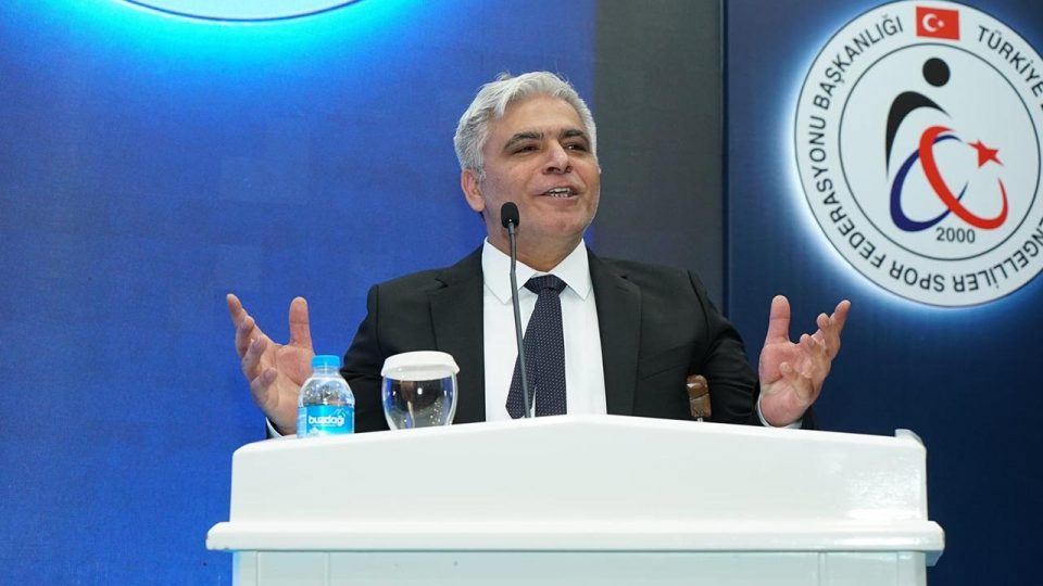 Türkiye Bedensel Engelliler Spor Federasyonunda başkanlığa Alpaslan Erkoç seçildi